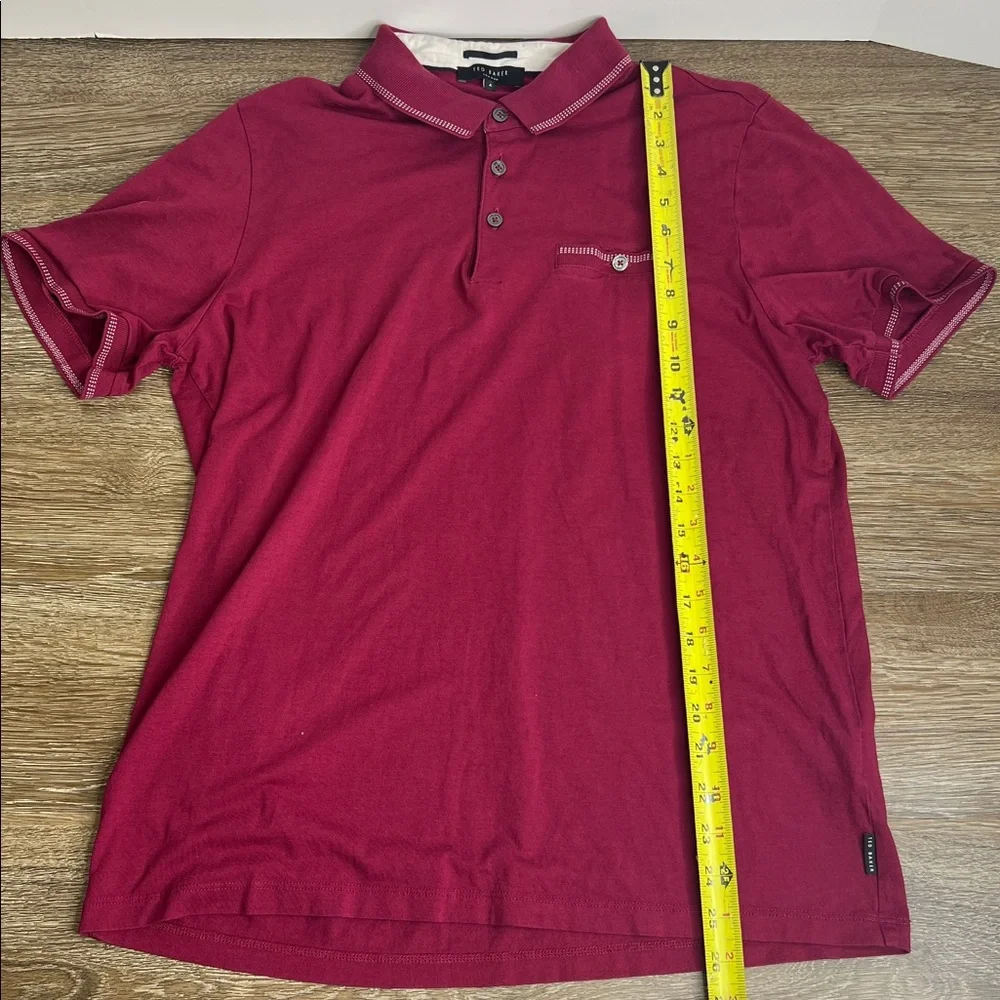 Ted Baker London Men’s Tortilla Tipped Polo – Size 4 (Large) - Picture 11 of 12